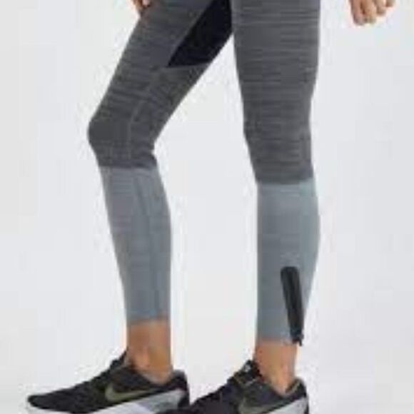 Nike Legendary Mid Rise Training Compression Tights Size M - Picture 8 of 11